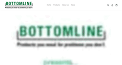 Desktop Screenshot of bottomlineind.com